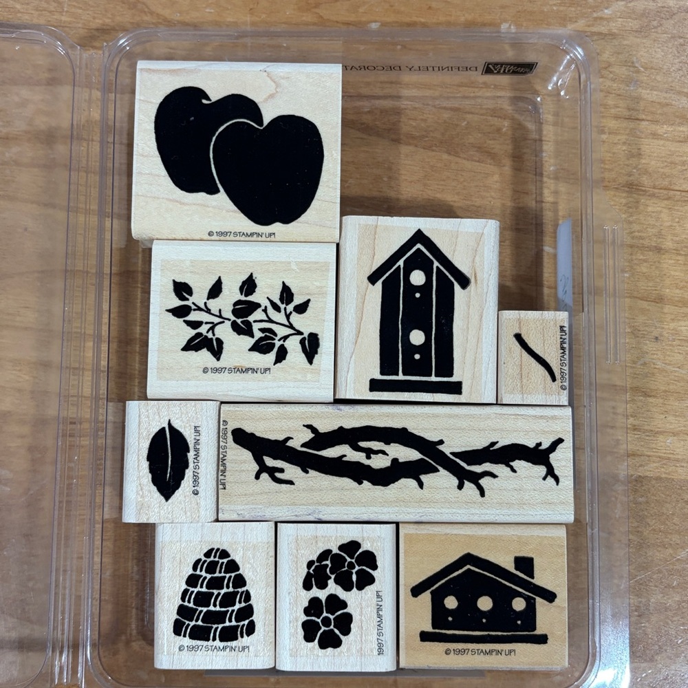 Stampin' Up! DEFINITELY DECORATIVE BRANCH Stamp Set